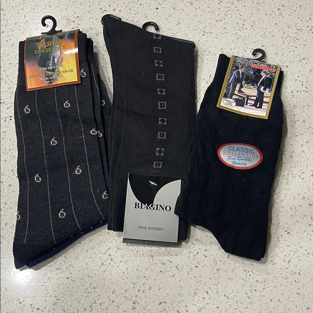 Black Dress Socks